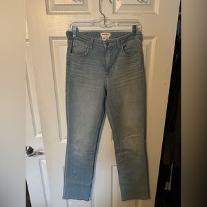 L'AGENCE Light Blue Ankle Jeans